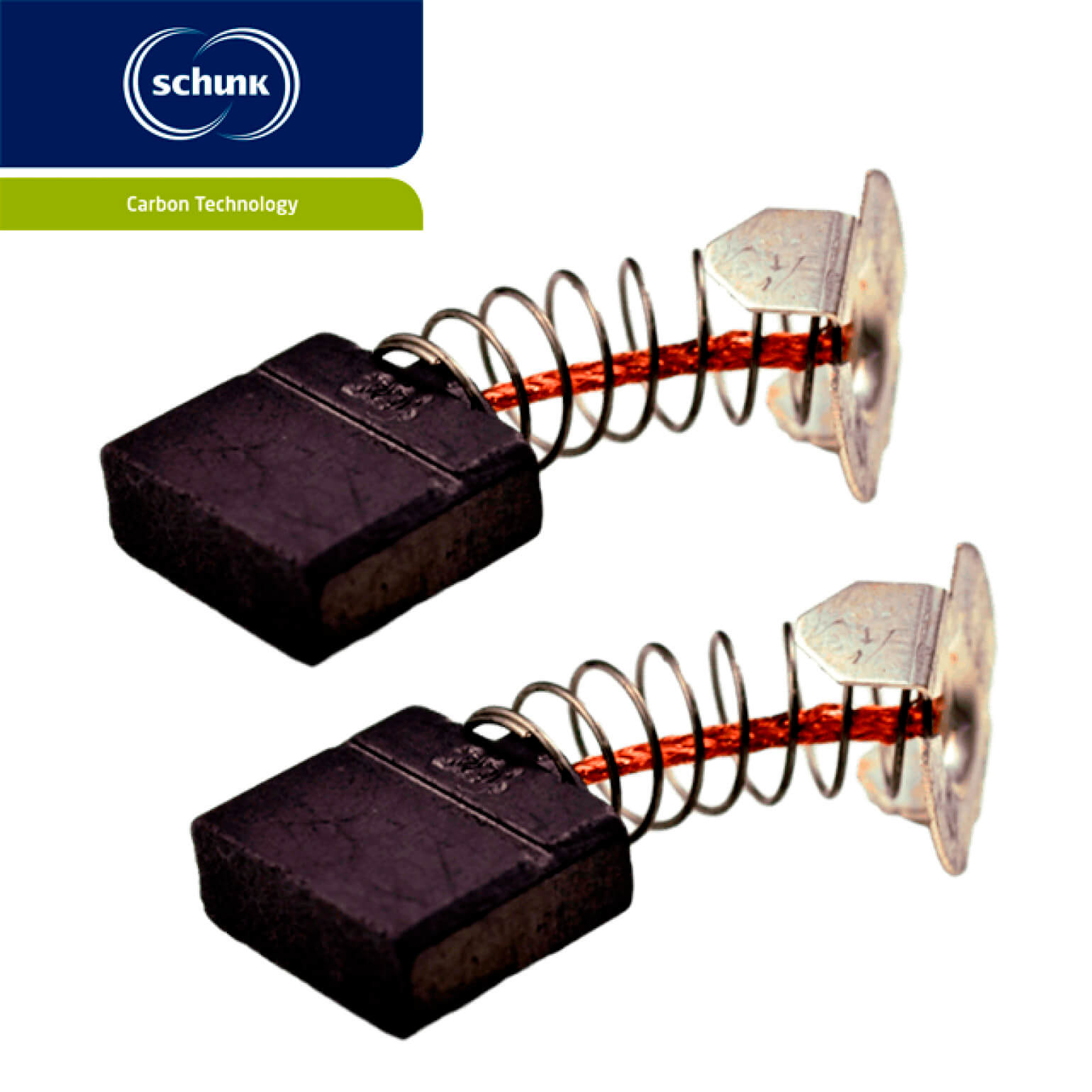 Escovas de carvão Schunk XSE 120 A/B - Código Makita 194992-4